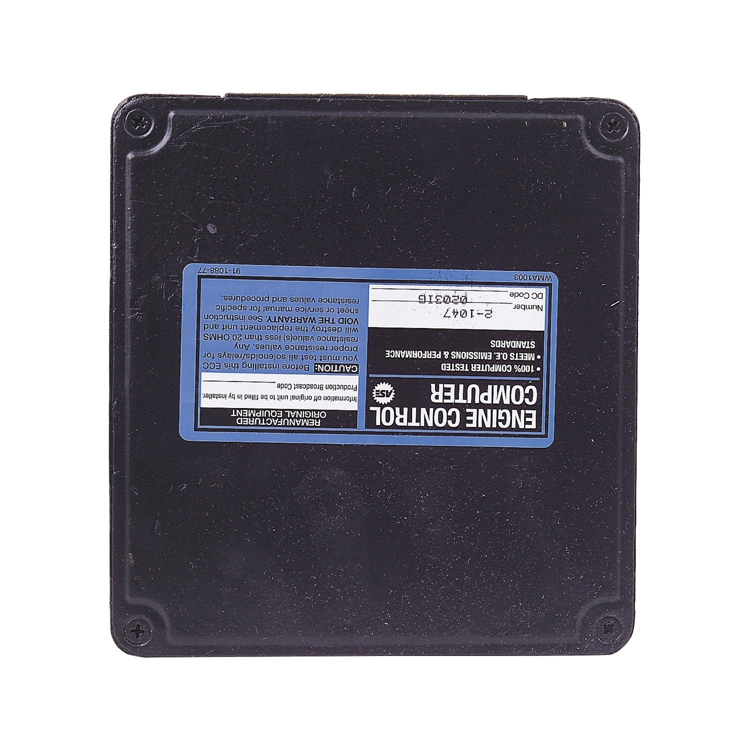 Cardone 72-1047 Remanufactured Engine Control Computer Module (ECC/ECM) - Compatible with Select Vehicle Models - Perfect for Engine Performance & Fuel Efficiency Optimization