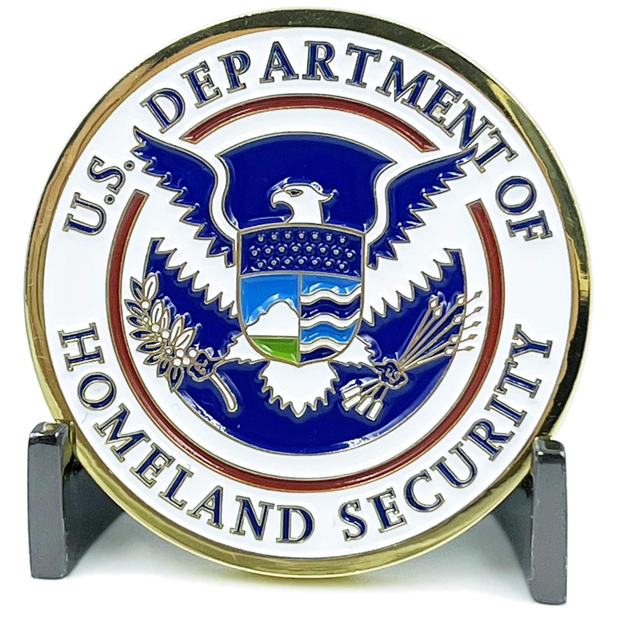 BL5-010 Air and Marine Challenge Coin - AMO Agent, CBP Air & Marine Branch Commemorative Coin - Law Enforcement, Interdiction & Aviation Collectible - Perfect for Display, Gifts & Military Appreciation Events
