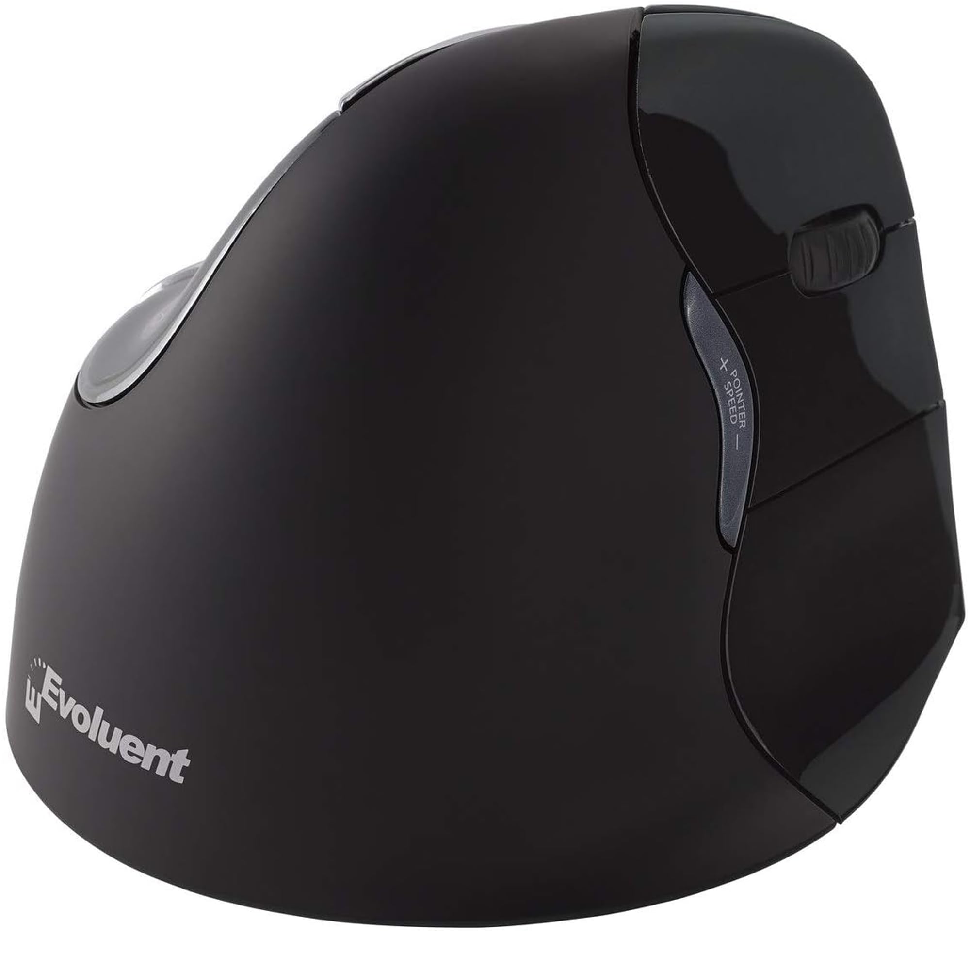 Evoluent VM4RM VerticalMouse 4 - Right Hand Ergonomic Wireless Mouse with Bluetooth for Mac OS (Regular Size) - Reduce Wrist Pain for Office Work, Gaming & Graphic Design