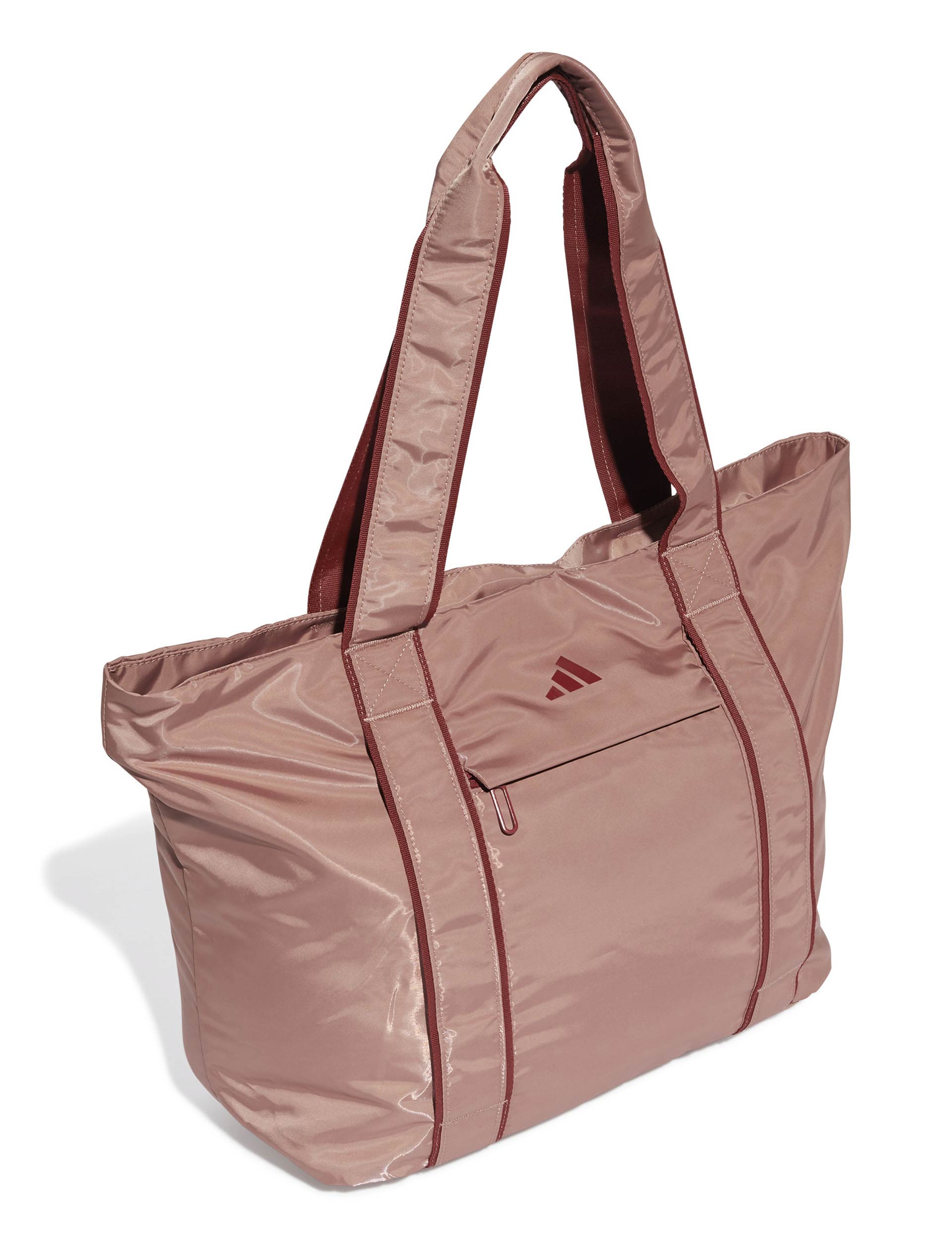 Eco-Friendly Yoga Tote Bag for Women - Warm Clay & Preloved Ruby Colors | Perfect for Yoga Class, Gym, Beach & Travel Accessories