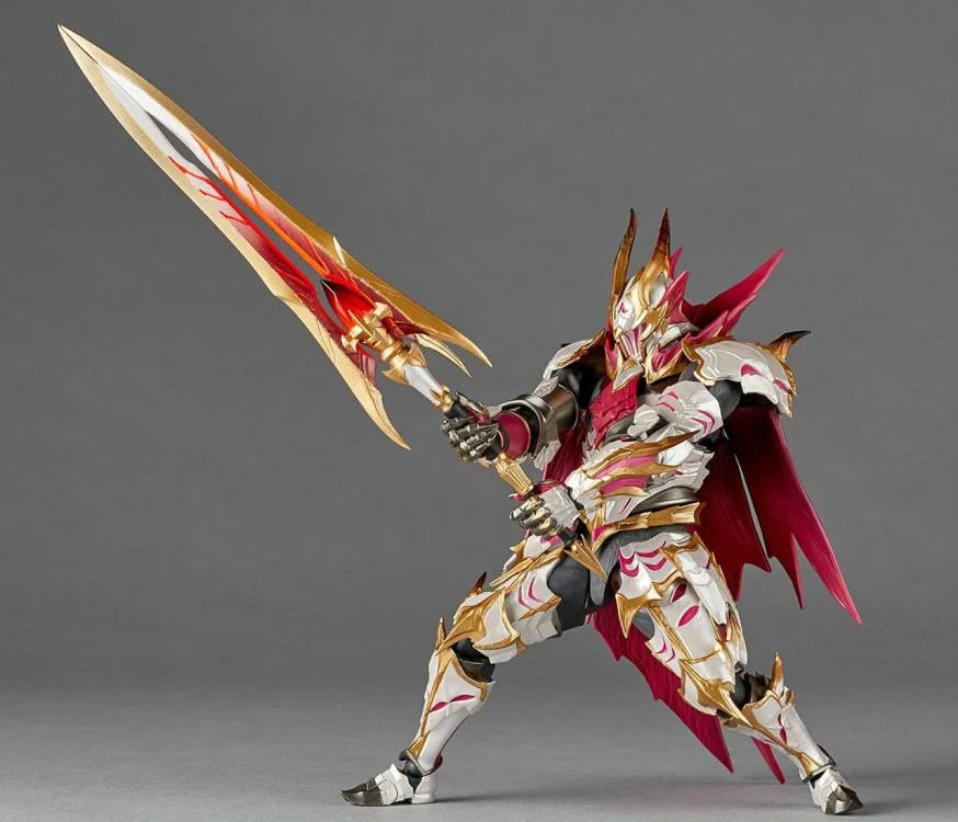Amazing Yamaguchi Revoltech Complex Hunter Figure - Malzeno Armor Set | Monster Hunter Rise: Sunbreak Action Figure NR021 | Perfect for Collectors & Gaming Display