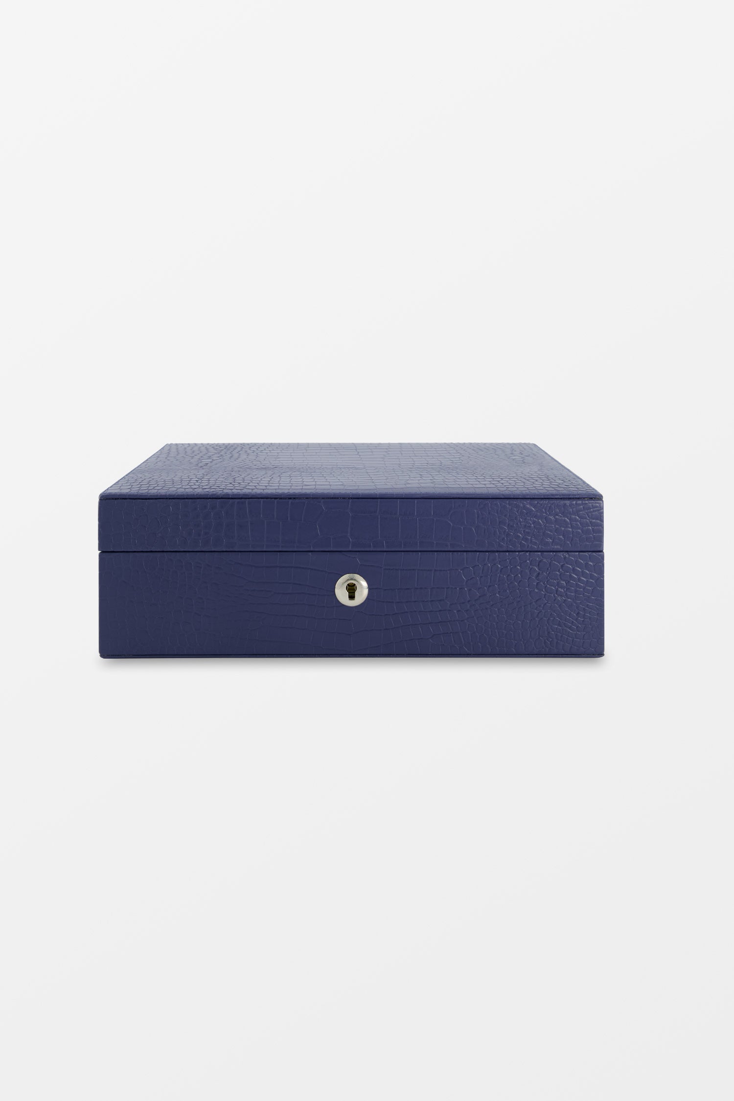 Premium Blue Brompton Eight Watch Box - Luxury Leather Watch Storage Case for Men & Women - Perfect for Travel, Home Display & Watch Collectors