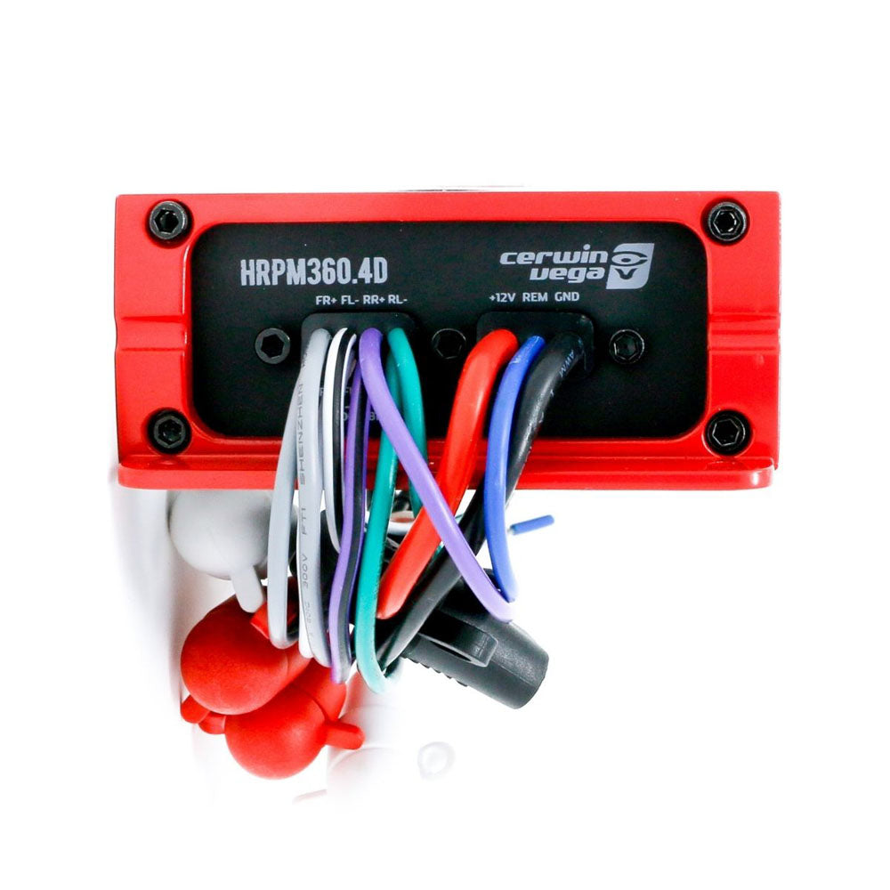 Cerwin Vega RPMRZRKM23 2D Complete Audio Upgrade Kit for 2014+ Polaris RZR 2DR/4DR - Digital Media Receiver, 2 Amplifiers, 4 Speakers & 10