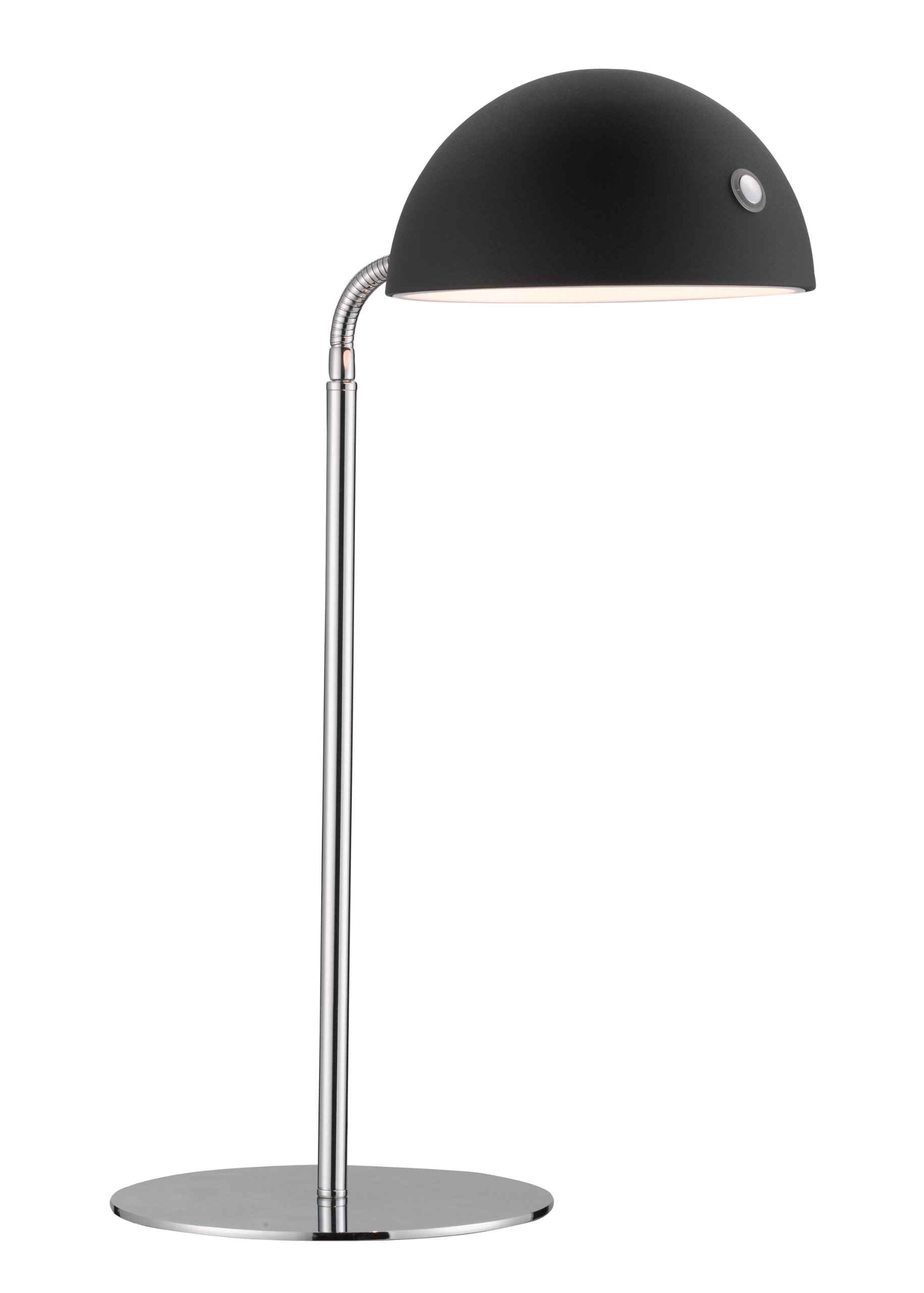 Adesso 3294-01 Marcel Modern LED Desk Lamp with Adjustable Arm - Black/Chrome Finish for Home Office, Study, Reading & Workspace Lighting