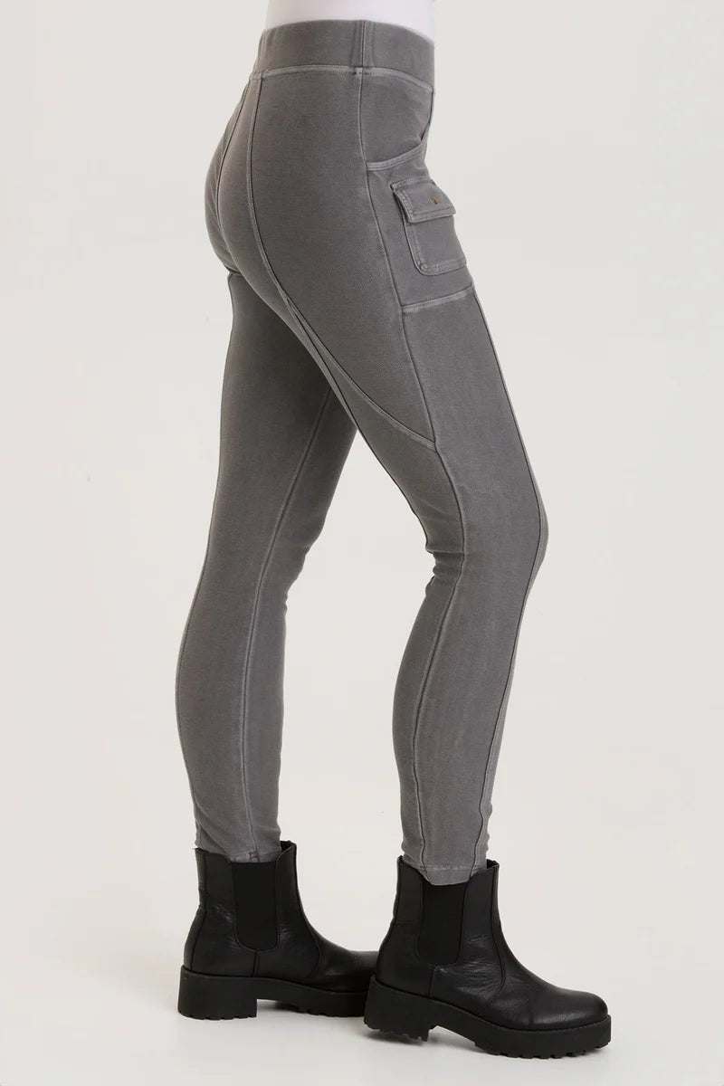 Caraf High-Waisted Leggings - Smokehouse Pigment Color for Women | Yoga, Running & Everyday Wear