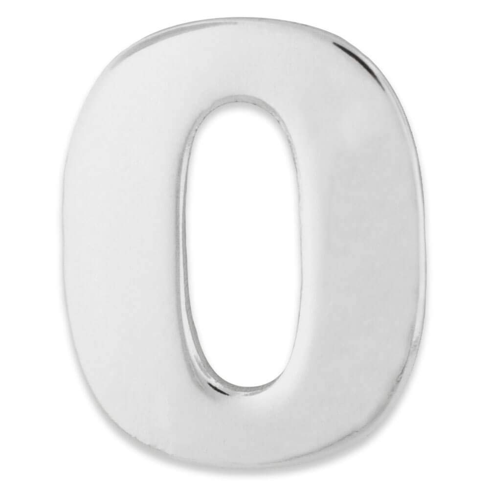 PinMart Number Zero 0 Lapel Pin - Gold Plated Anniversary & Birthday Jewelry Gift for Men & Women - Perfect for Graduation, Wedding, and Special Occasions