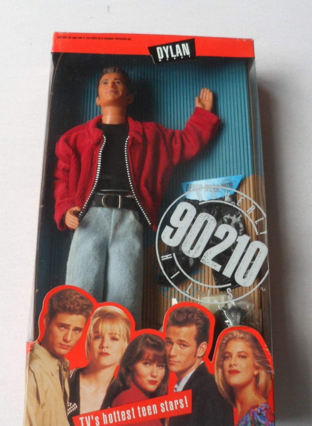 Mattel 90210 Dylan Doll Beverly Hills 1991 Collectible - Perfect for TV Show Memorabilia Collections & 90s Nostalgia Gifts