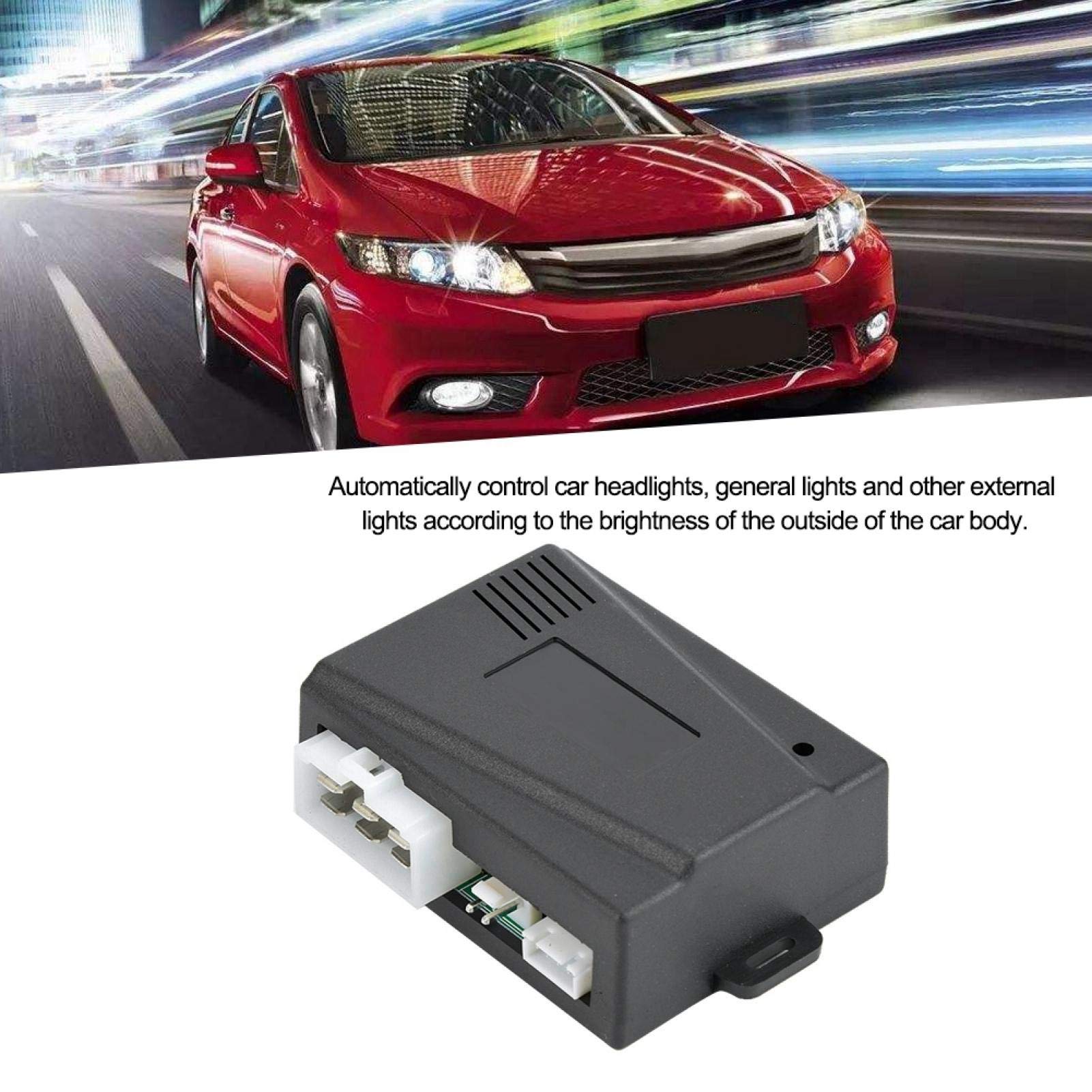 Automatic Headlight Sensor for Cars - Universal Auto Headlight Control System with Light Detection | Perfect for Night Driving & Enhanced Vehicle Safety