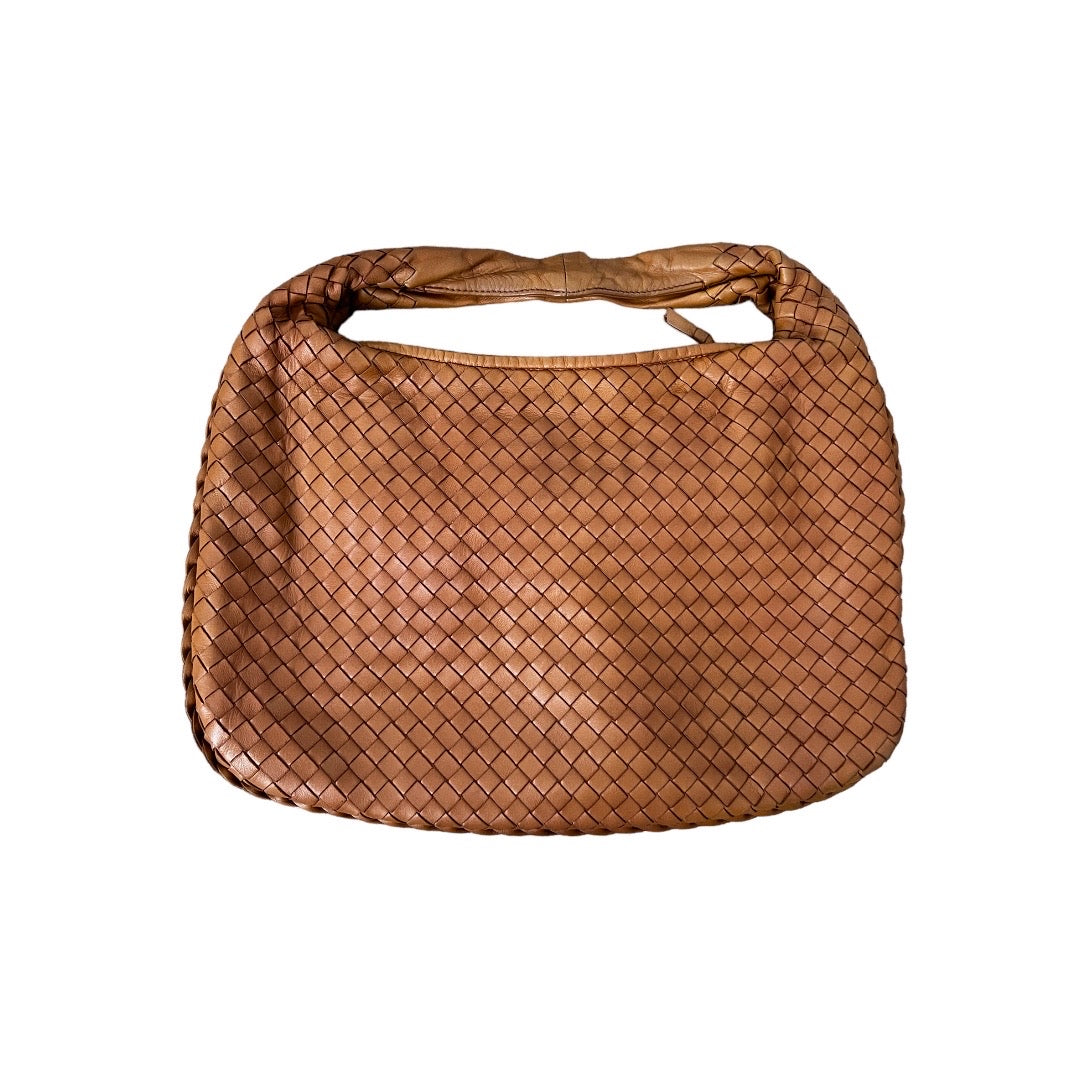Bottega Veneta Intrecciato Small Veneta Hobo Bag - Luxury Leather Shoulder Bag for Women | Perfect for Work, Travel & Everyday Use