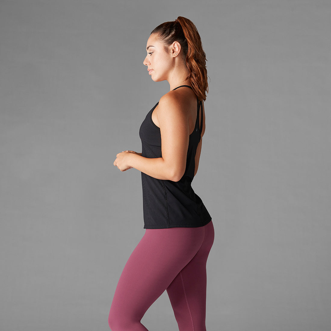 Tavi Noir Ribbed Tank Top for Women - Stretchable Slim Fit Sleeveless Shirt - Perfect for Layering, Casual Wear & Summer Outfits