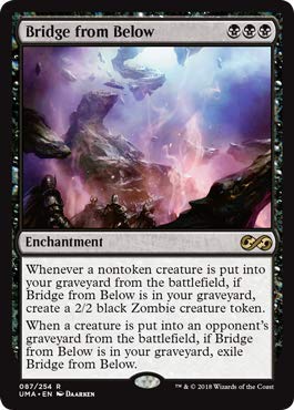 Magic: The Gathering - Bridge from Below Foil Card - Ultimate Masters Rare MTG Collectible - Perfect for Commander Decks & Competitive Play