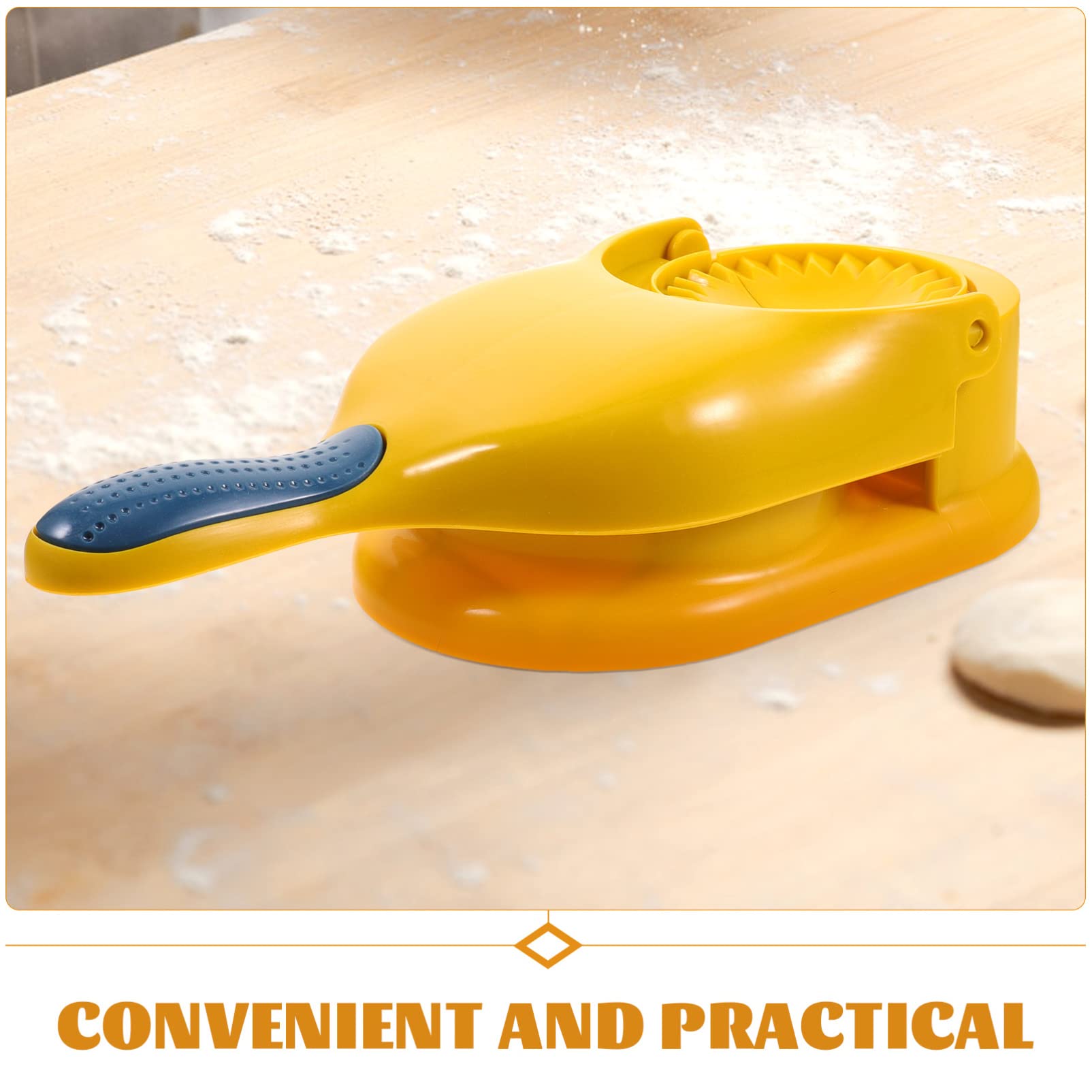 Manual Tortilla Press - Mexican Pizza Maker for Small Fruit, Flour Crepes, Steamed Buns & Noodle Shells | Durable Tortillera, Lemon Wrapping Paper & Pasta Machine | Perfect for Home Cooking, Taco Nights & Authentic Mexican Cuisine