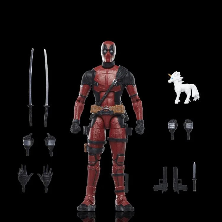 Deadpool Marvel Legends Action Figure - 6-Inch Collectible Toy with Accessories | Perfect for Display, Gifts, and Marvel Fans