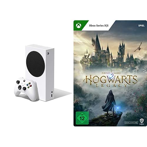 Xbox Series S Console with Hogwarts Legacy Standard Edition - Digital Download Code | Perfect for Gaming Enthusiasts & Harry Potter Fans