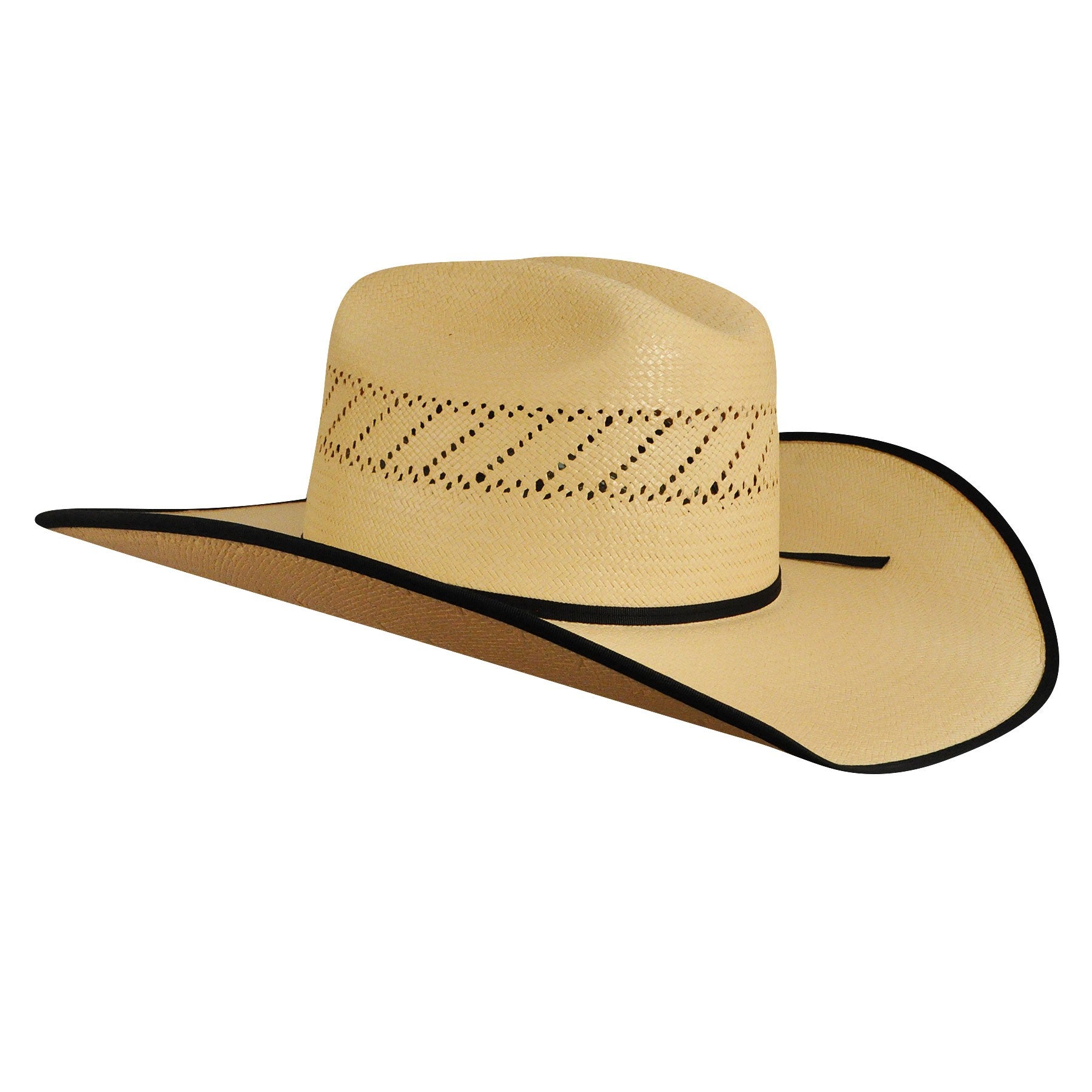 Bailey Western Arlo 7X Straw Cowboy Hat for Men & Women - Lightweight Summer Sun Protection - Perfect for Rodeo, Ranch, and Outdoor Adventures