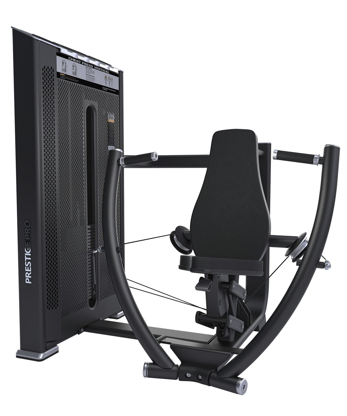 Prestige Vertical Seated Chest Press Machine - Heavy Duty Gym Equipment for Strength Training & Muscle Building - Perfect for Home Gyms & Commercial Fitness Centers