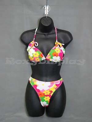ROXY DISPLAY® Black Hollow Back Mannequin with Half Leg - Size 4-6 (6-Pack) - Perfect for Boutique, Retail Store & Window Display