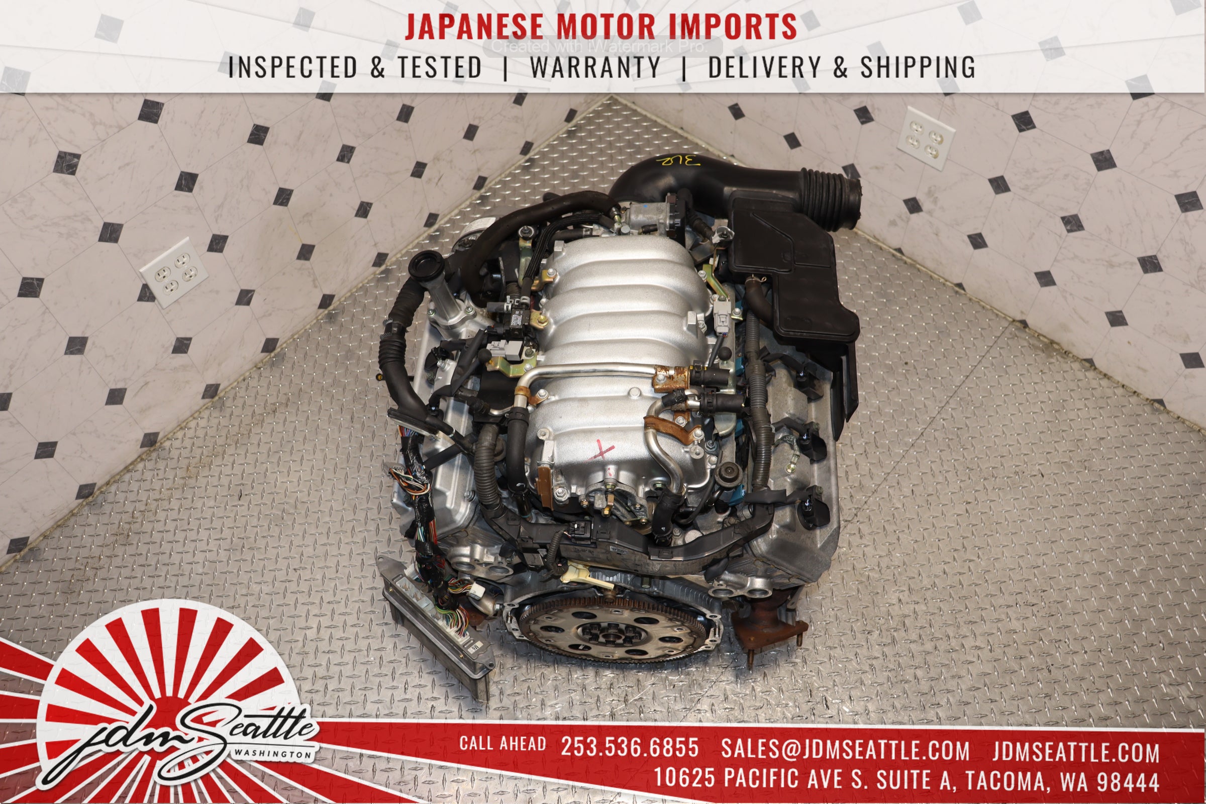 JDM 3UZ FE VVTi 4.3L V8 Engine for 2001-2005 Lexus LS430 GS430 SC430 RWD - High Performance Replacement Engine for Smooth Driving & Racing