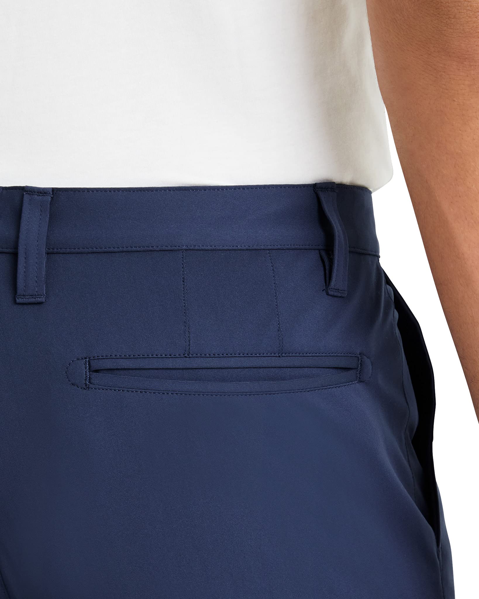 Rhone Commuter Men's Slim-Fit Dress Pants - Stretch Fabric All-Day Comfort Work Pants for Business & Travel - Wrinkle Resistant Navy Slim-Straight Leg Casual Pants (Size W40-33L) - Perfect for Office Wear, Business Trips & Daily Commute