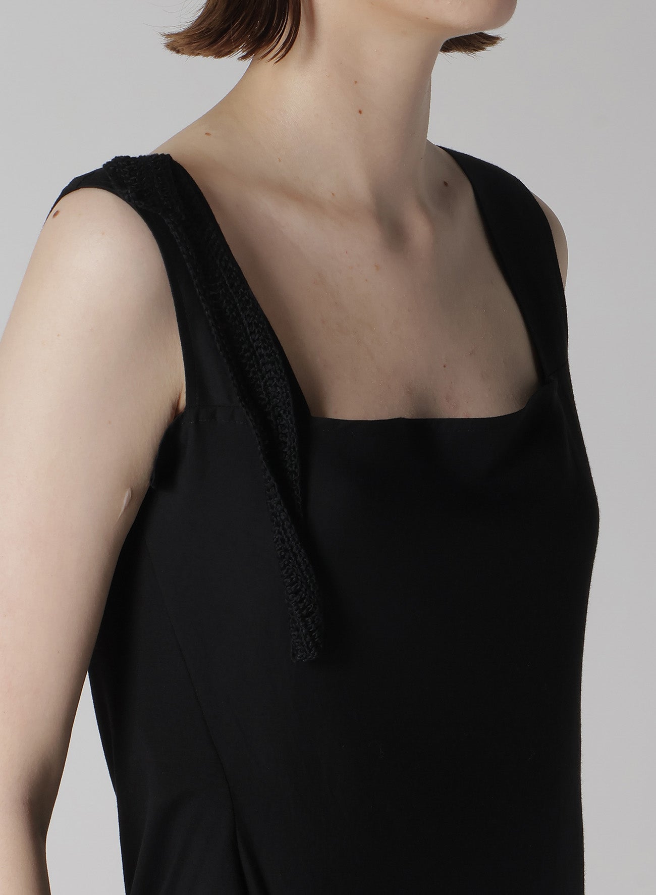 Stylish Cupro Dungaree Twill Crochet Blouse for Women | Trendy & Comfortable Top | Perfect for Casual Outings, Office Wear & Date Nights