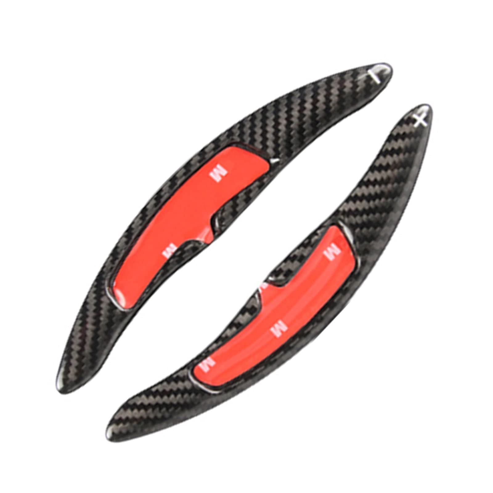 Carbon Fiber Paddle Shifters Steering Wheel Extension - Compatible with Porsche 991 Cayman 981 (2013-2016), Boxster (2014-2015) & Carrera (2012-2016) - Premium Car Interior Accessories for Enhanced Driving Performance
