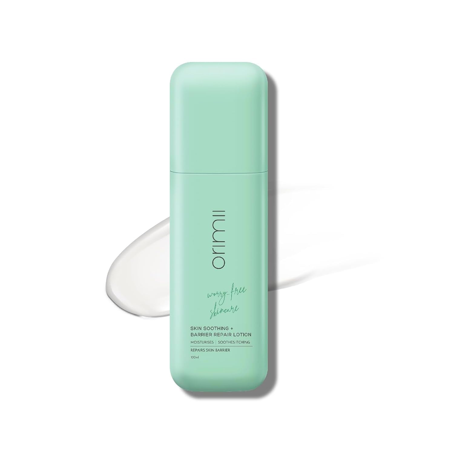 Orimiii Barrier Repair Body Lotion 100ml - Moisturizing Dry Skin Treatment for Irritation & Itching Relief | Lightweight Non-Sticky Hydrating Lotion for Winter | Pregnancy & Breastfeeding Safe | Perfect for Daily Skincare Routine & Sensitive Skin Care