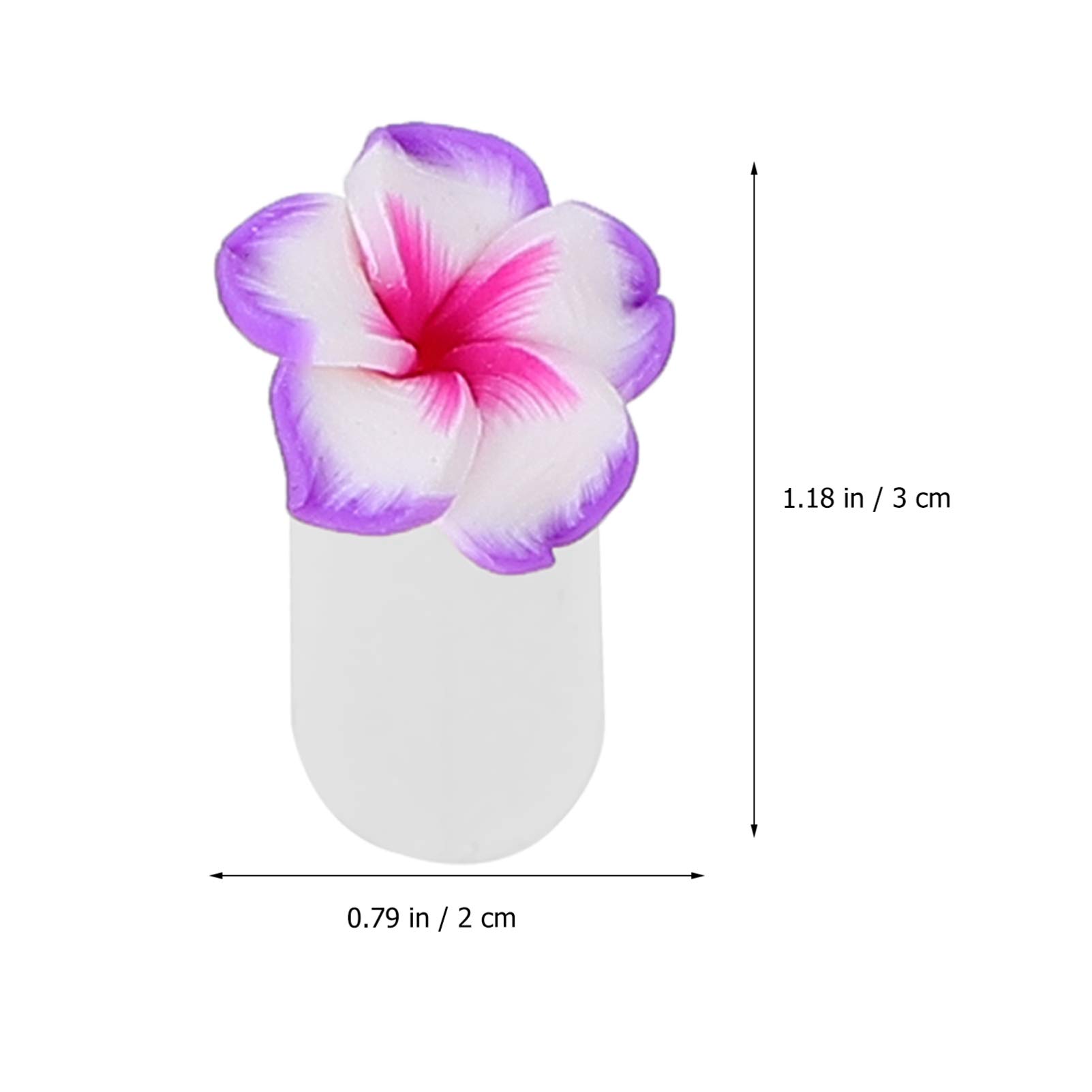 Uonlytech 32pcs Flower Silicone Toe Separators - Pedicure Spacers for Nail Art & Salon - Comfortable Toe Dividers for Manicure, Pedicure, Gel Polish Application & At-Home Nail Care