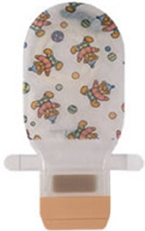 Coloplast Assura Two Piece Pediatric Drainable Ostomy Pouch with Filter, 6 1/2