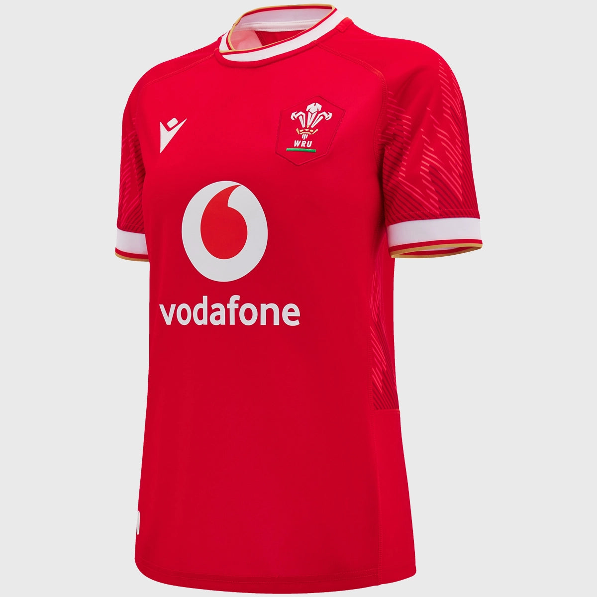 Wales Women's Home Replica Rugby Shirt 2024/25 - Official Macron Jersey for Fans & Players - Perfect for Match Days & Sports Events