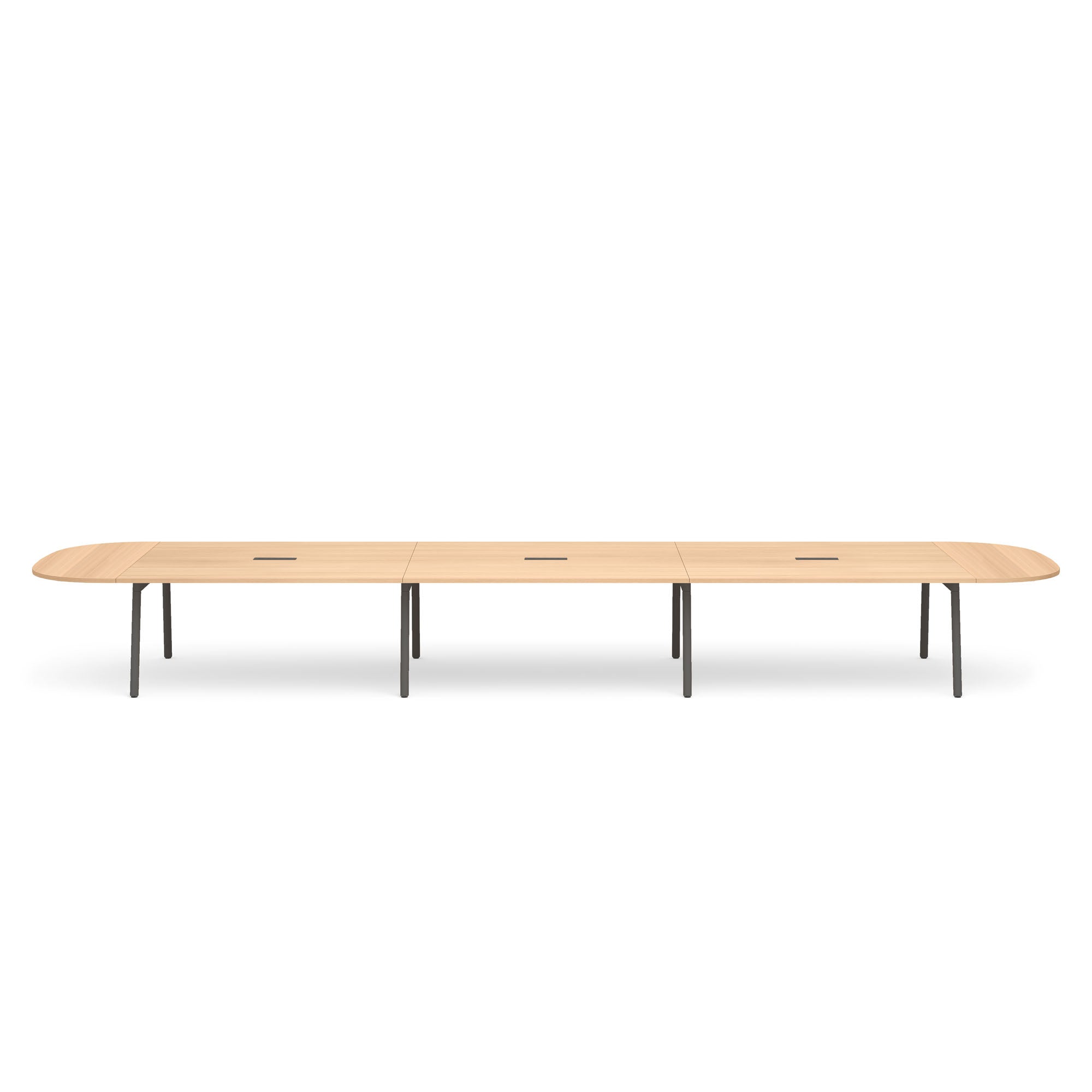 Series A Scale Racetrack Conference Table - Modern Office Meeting Table for Boardrooms & Team Collaboration - Perfect for Corporate Offices, Conference Rooms & Executive Meetings