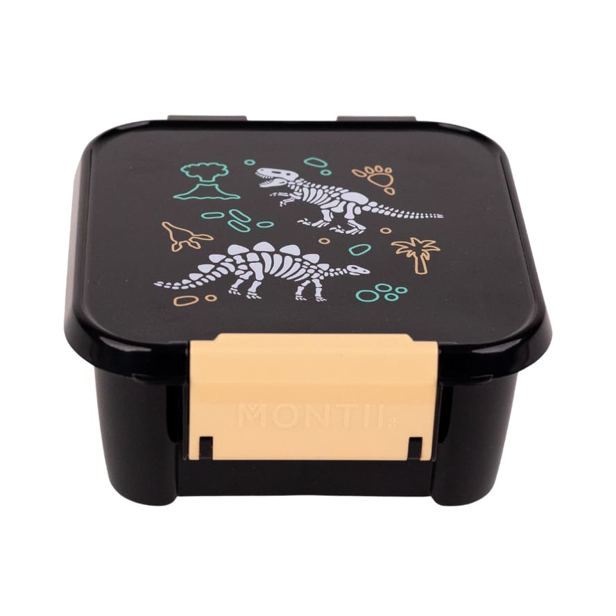 Dinosaur-Themed Leakproof Bento Lunch Box for Kids - 2 Compartment Snack Container | Perfect for School, Picnics & Travel
