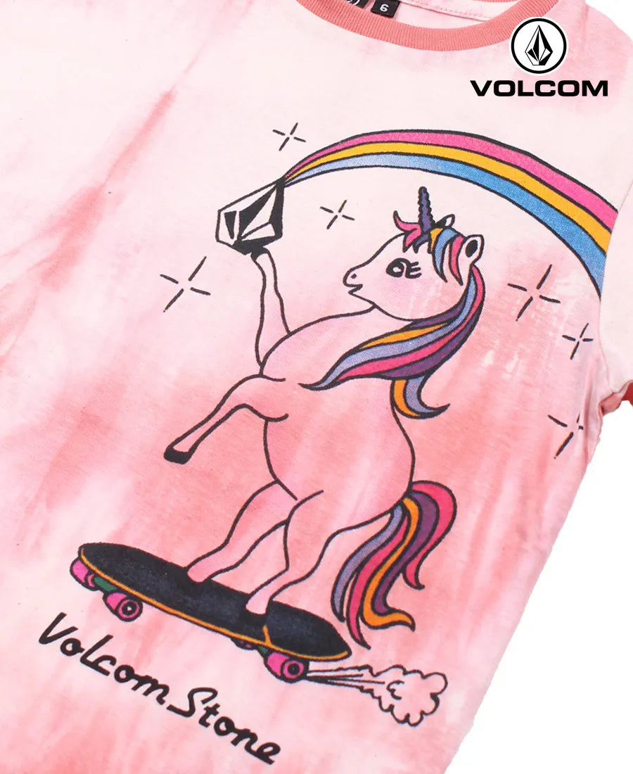 Volcom Kids Unicorn Graphic T-Shirt - Soft Cotton Tee for Boys & Girls - Perfect for School, Play & Everyday Wear