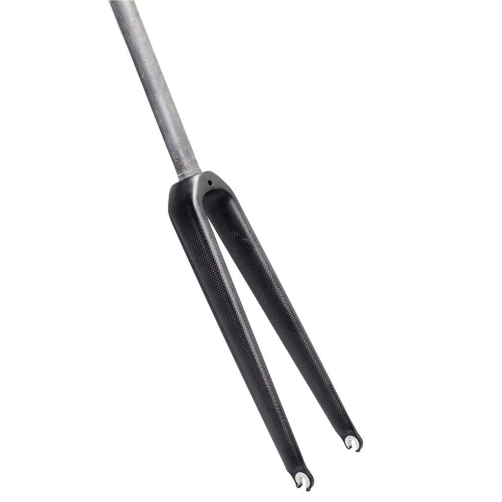 TYXTYX 700C Lightweight 3K Carbon Fiber Rigid Forks for Road Bikes - 350g ±5g | High-Performance Cycling Fork for Racing & Commuting