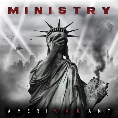 Amerikkkant Grey with Black & White Splatter Vinyl LP - Limited Edition Punk Rock Record for Collectors & Music Lovers - Perfect for Home Listening & Gifts