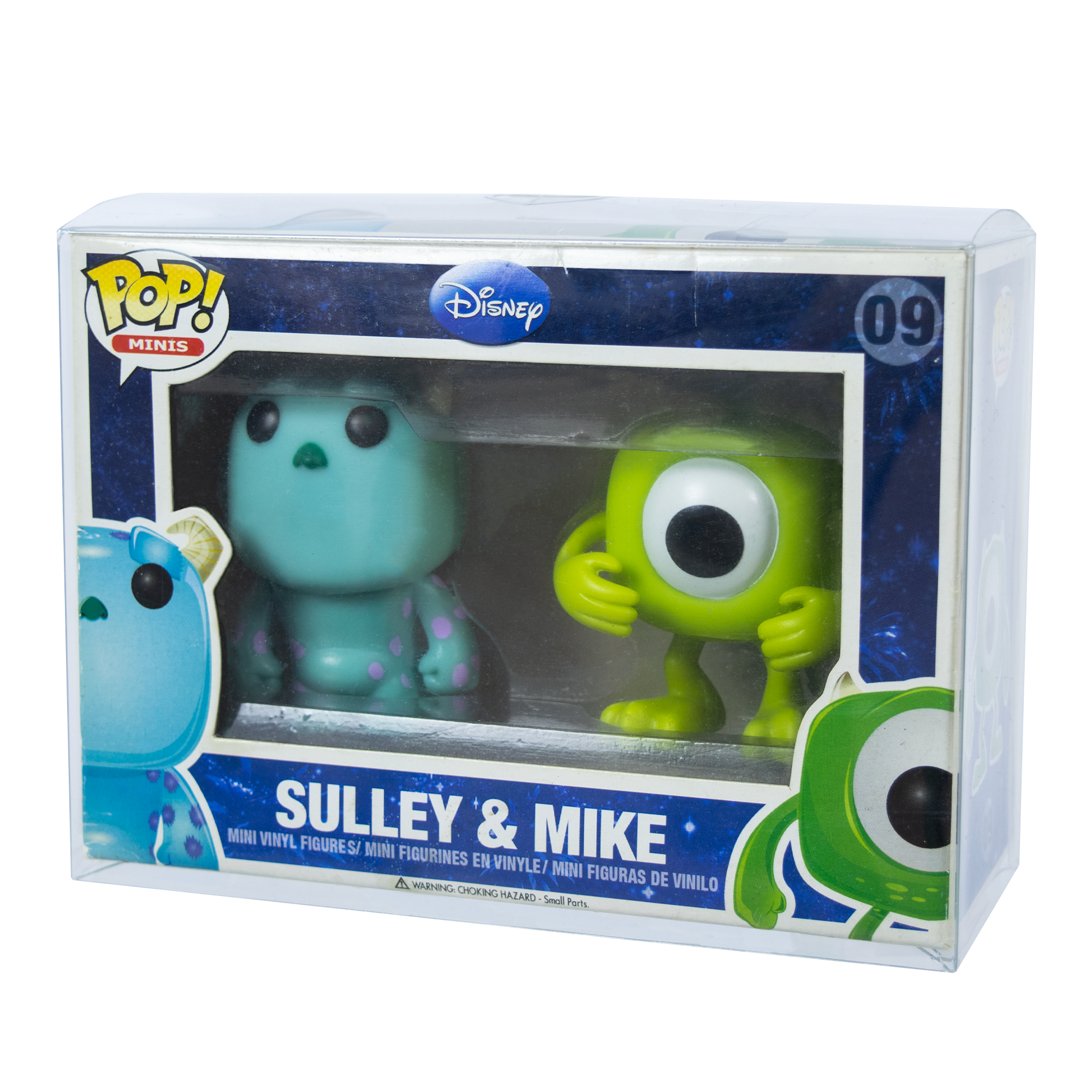 2 Pack Disney Minis PopShield Protectors - Funko Pop Vinyl Figure Protectors for Collectors | Display & Protect Your Disney Mini Figures Collection