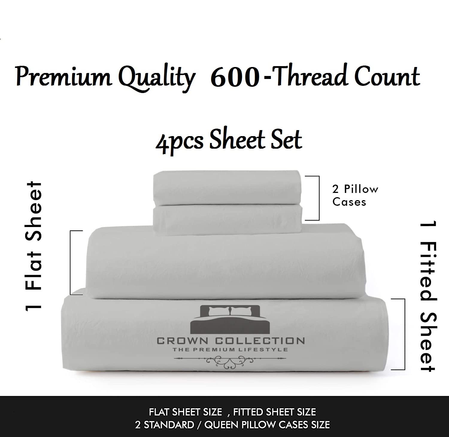 Twin XL Sheet Set - Breathable & Cooling Bed Sheets for College Dorm & Hotel Luxury - Ultra Soft Deep Pocket Fitted Sheets - 4 Piece Set - Perfect for Hot Sleepers & Guest Rooms