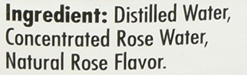 Pure Sadaf Rose Water in Glass Bottle - 10 fl oz for Skincare, Cooking & Aromatherapy | Hydrating Facial Toner, Middle Eastern Recipes & Relaxation