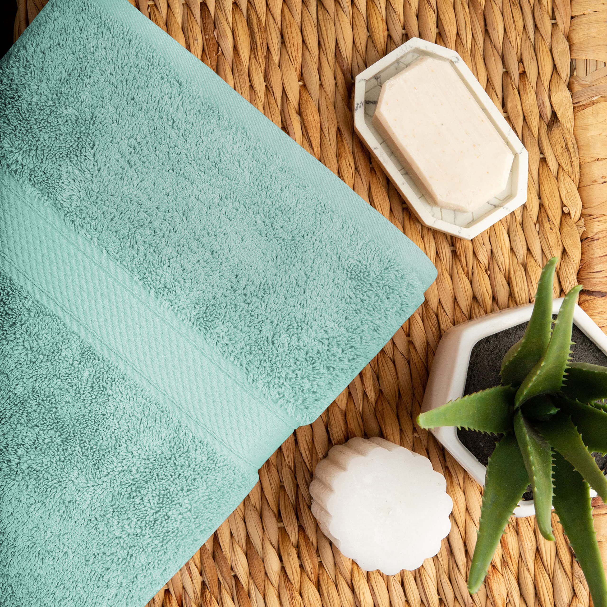 Premium Egyptian Cotton Towel Set - 10-Piece Bath & Shower Towels (30