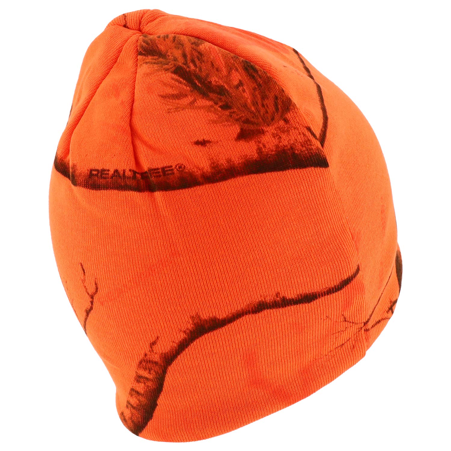 Trendy Hunting Camo Knit Beanie Hat with Warm Acrylic Lining - Cozy Winter Outdoor Accessories for Hunting, Camping & Hiking