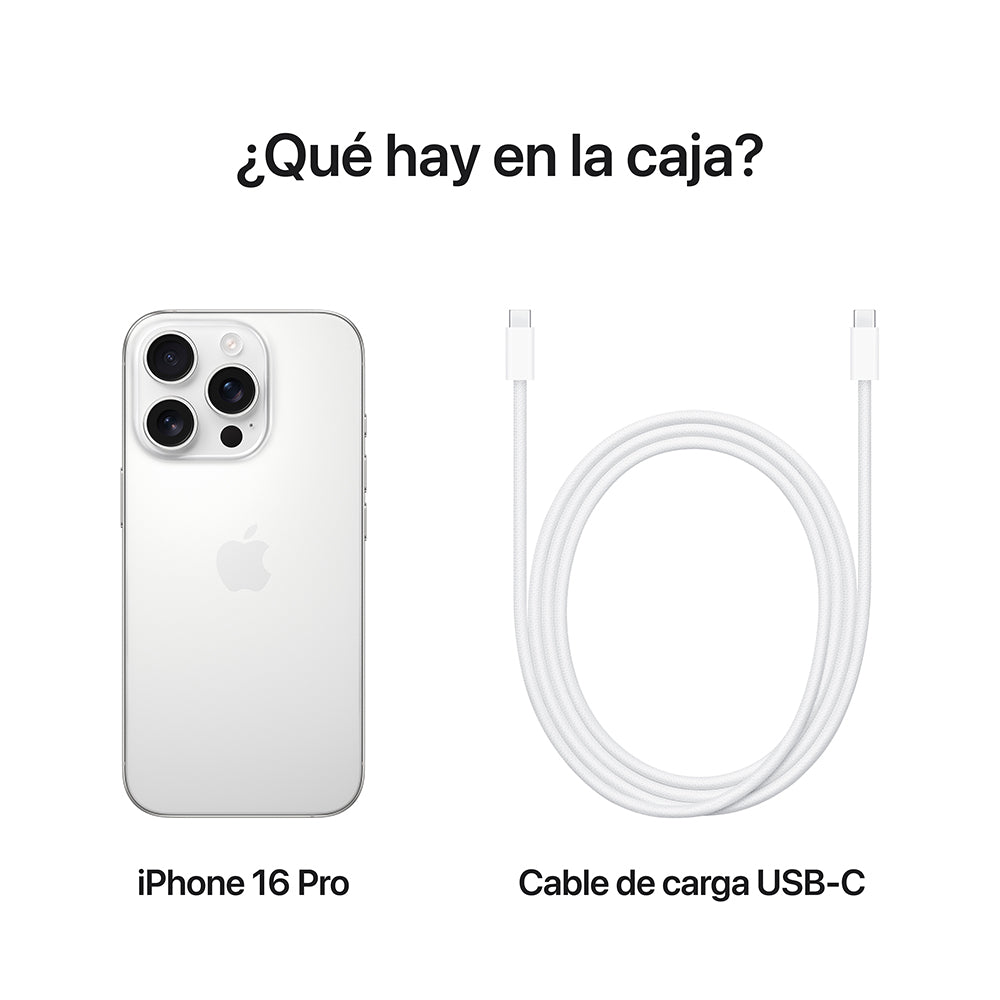 iPhone 16 Pro 512GB Titanium White - Premium Smartphone for Photography, Gaming & Business Use