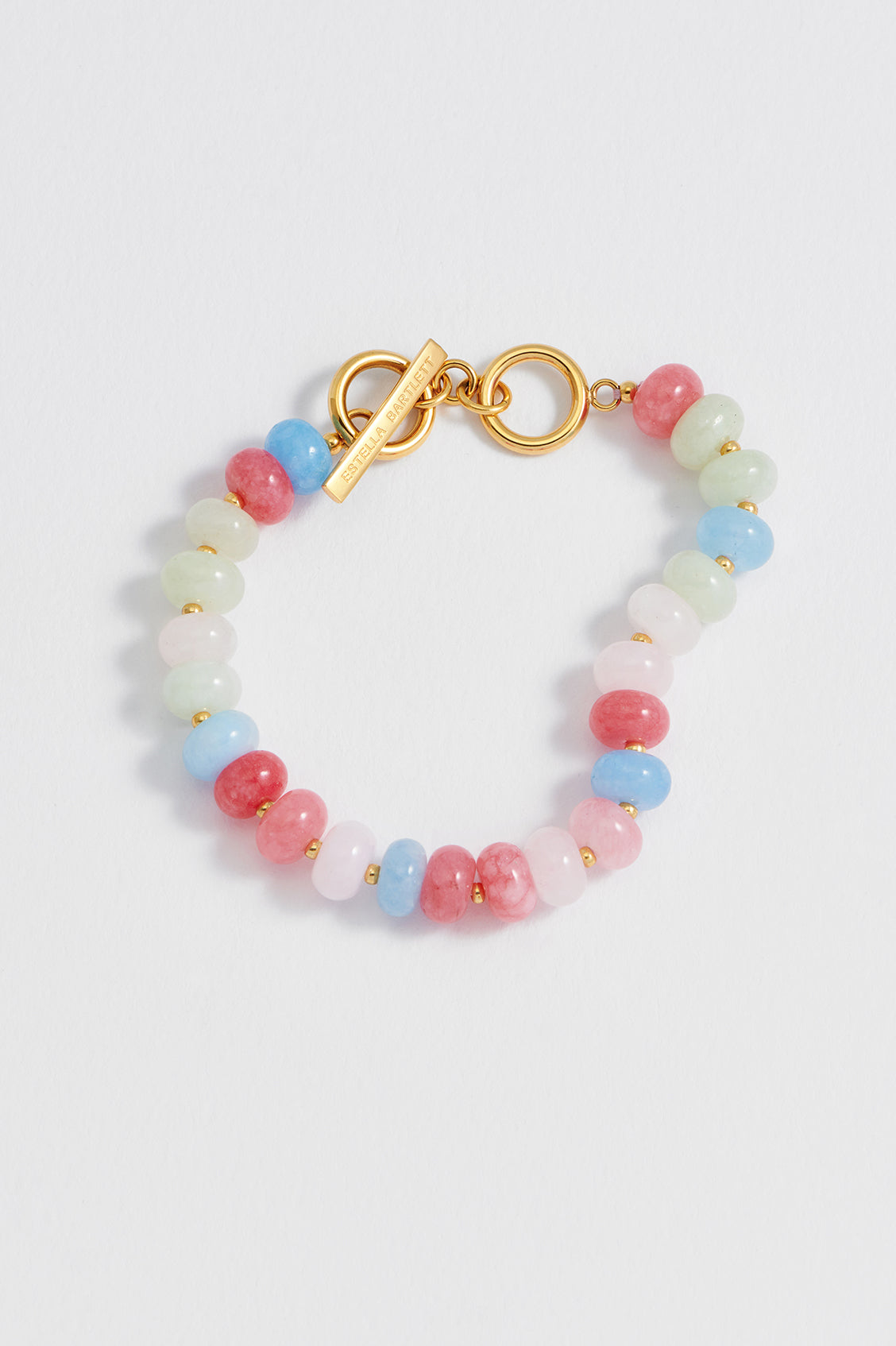 Elegant Candy Gemstone T Bar Bracelet for Women - Trendy Fashion Jewelry Gift for Birthday, Party & Everyday Wear