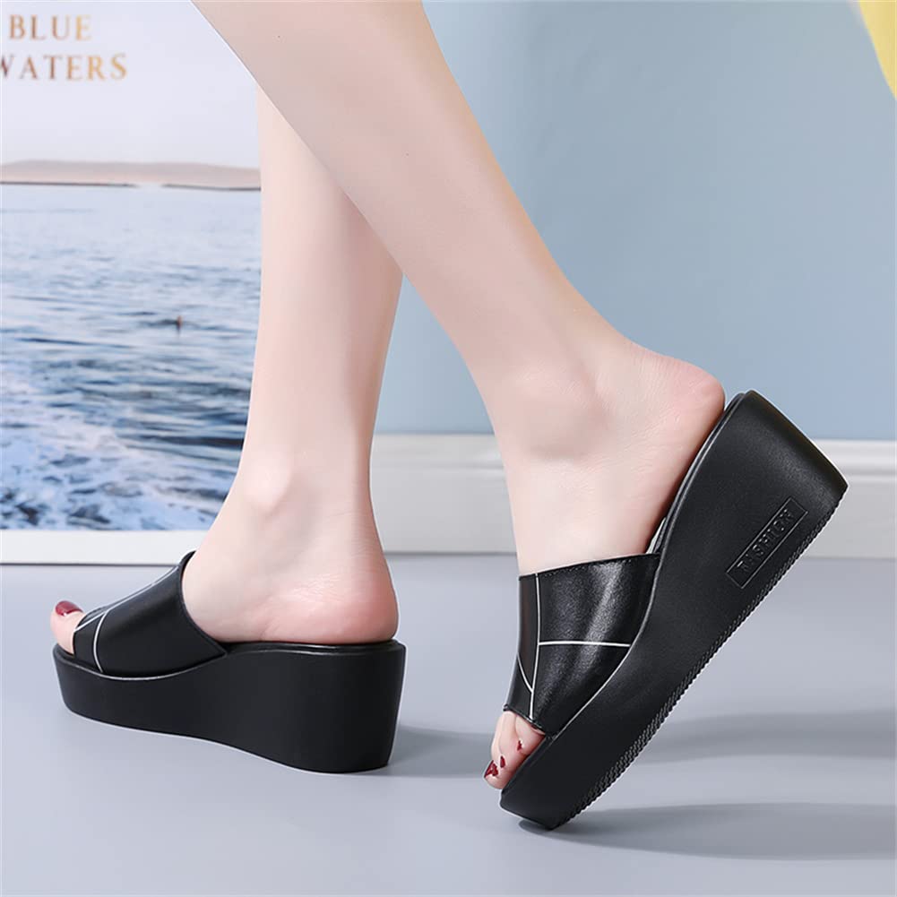 Women's Casual Platform Sandals with Wedge Heel - Summer Beach Shoes for Walking, Travel & Outdoor Activities