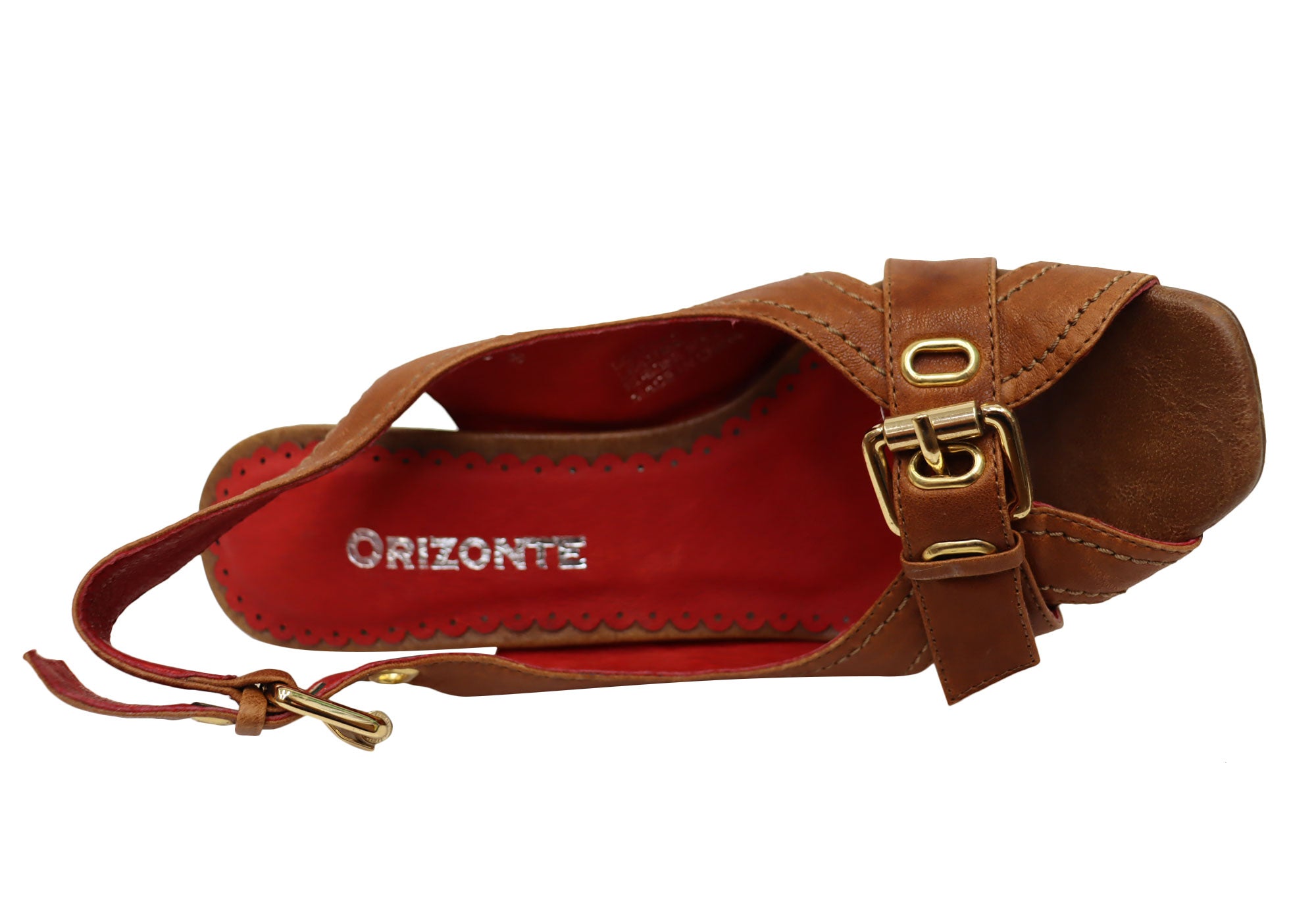 Orizonte Palms Women's Leather Heel Sandals - Comfortable High Heel Dress Shoes for Women - Perfect for Weddings, Parties & Office Wear