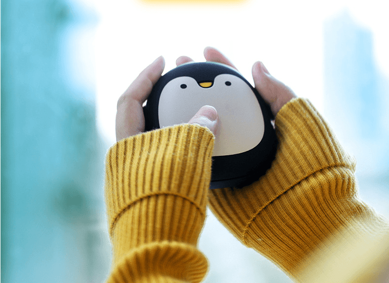 Penguin Hand Warmer - Rechargeable Electric Hand Warmer for Winter - Perfect for Outdoor Activities, Skiing, and Cold Weather