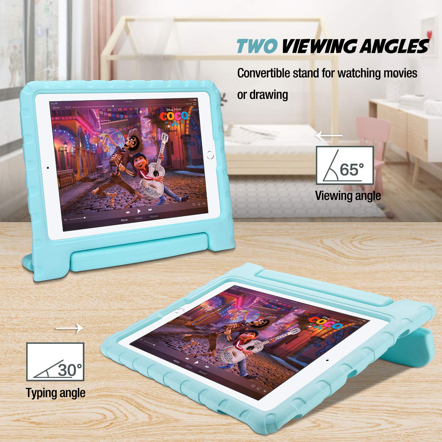 ProCase Shockproof Kids iPad Case for iPad 9th/8th/7th Gen 10.2