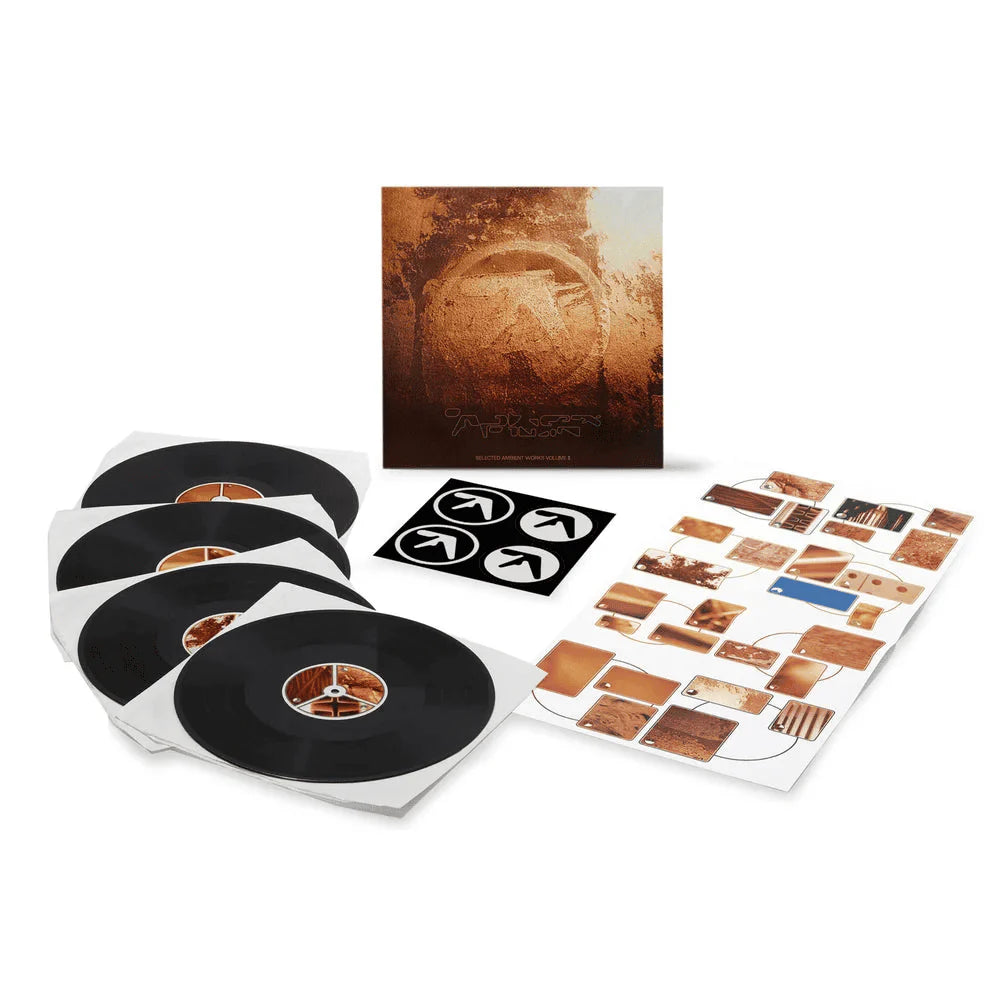 Aphex Twin 'Selected Ambient Works Volume II (Expanded Edition)' Vinyl 4LP Record - Limited Edition Electronic Music for Home Listening & DJ Sets