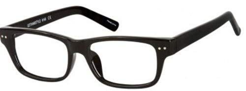 Multi-View Computer Reading Glasses Model 67 - Black +1.75 Strength - Blue Light Blocking for Office Work, Gaming & Digital Eye Strain Relief