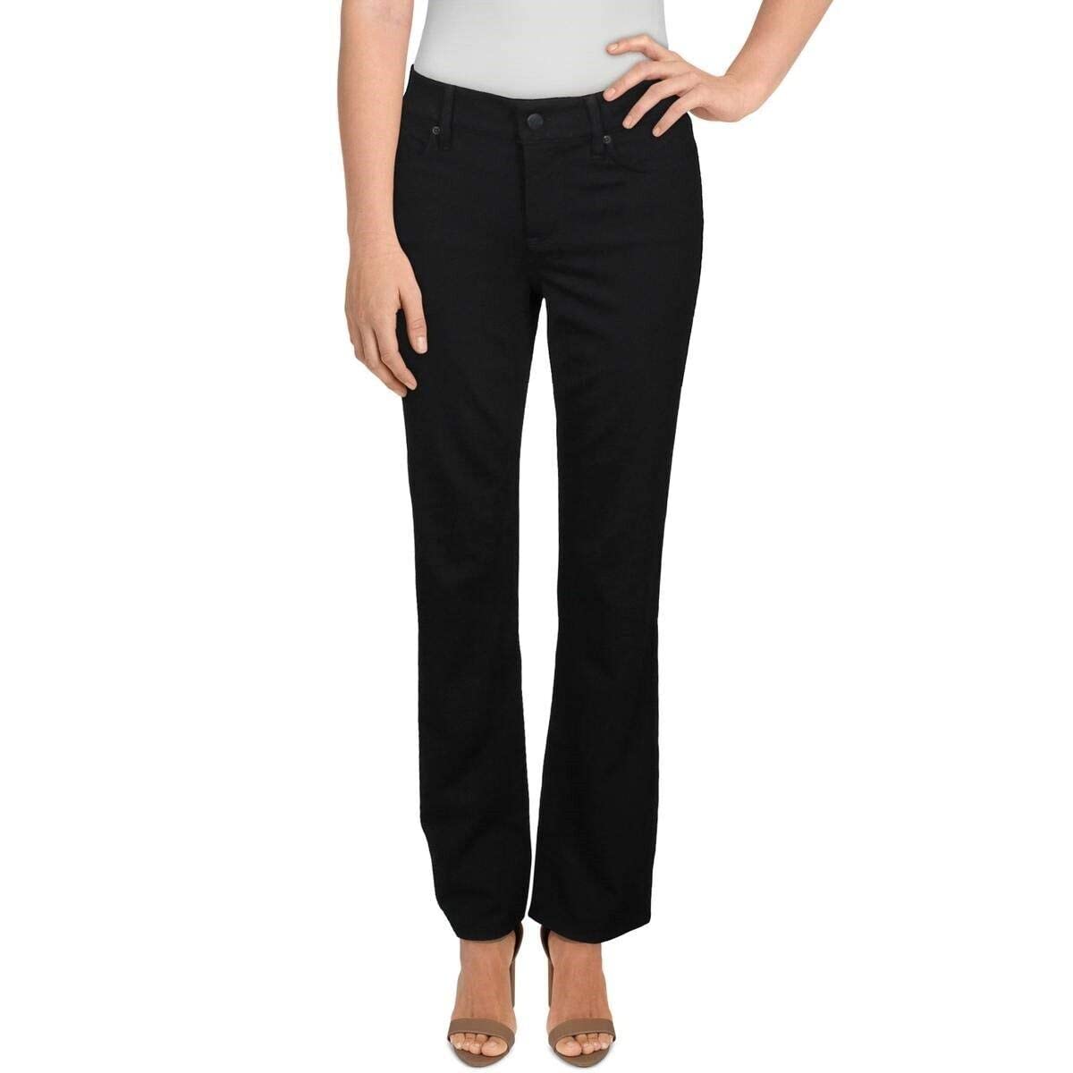 NYDJ Women's Marilyn Straight Leg Ponte Knit Pants - Comfortable & Stylish for Work, Office & Casual Wear