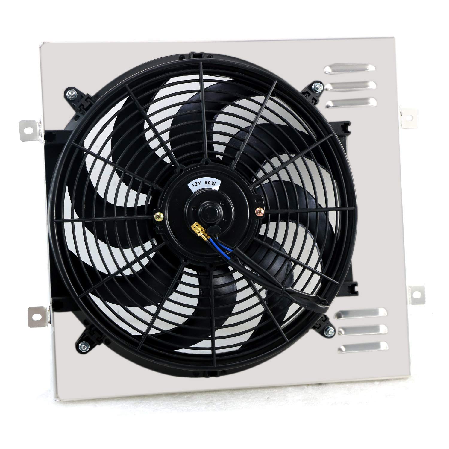 AlloyWorks Radiator Shroud & Fan Kit for 1964-1966 Ford Mustang, Falcon, Mercury Comet - Fits 3.3L & 4.7L Engines - High-Performance Cooling Upgrade for Classic Car Restoration & Hot Rod Builds