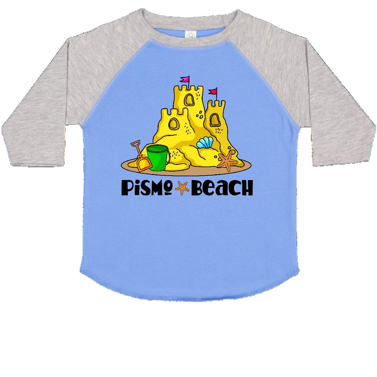 Inktastic Pismo Beach California Vacation Toddler T-Shirt - Cute Summer Travel Outfit for Kids & Toddlers - Perfect for Beach Trips, Family Vacations & Outdoor Adventures
